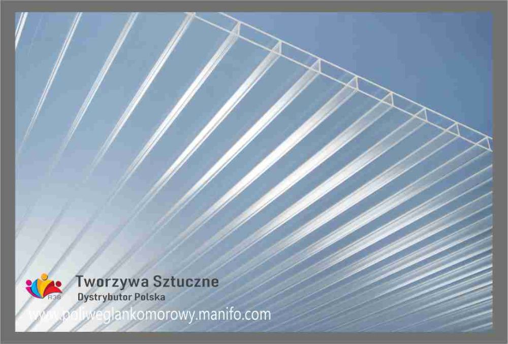 Poliwęglan komorowy 2100x4000 10, 16mm dach taras pergola zadaszenie