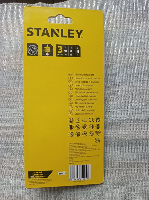 Latarka LED Stanley 150 lm , aluminiowa