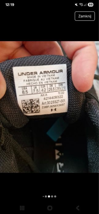 Buty na wf Under Armour