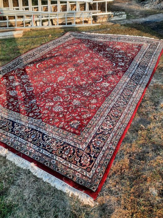 Sarough 100% wełniany dywan indyjski 3,4 x 2,5m