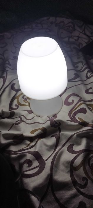 Біла Нічна лампочка