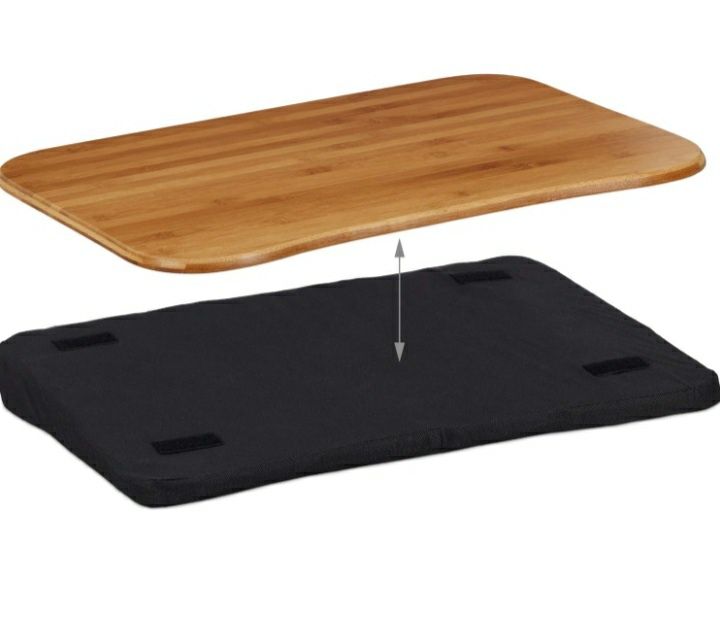 Podkładka pod laptopa, tablet Relaxdays bambus nowa okazja
