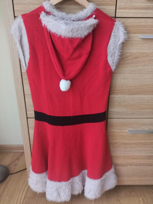 Strój kostium przebranie sukienka Mikołajka