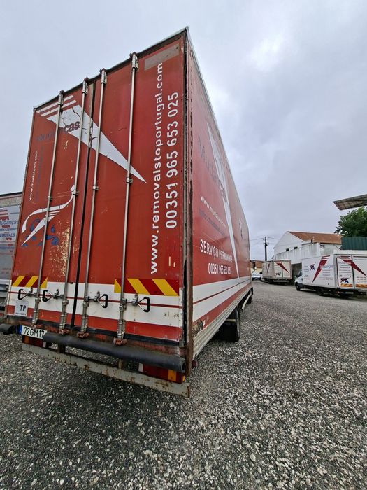 Camiao MAN M2000 caixa fechada box