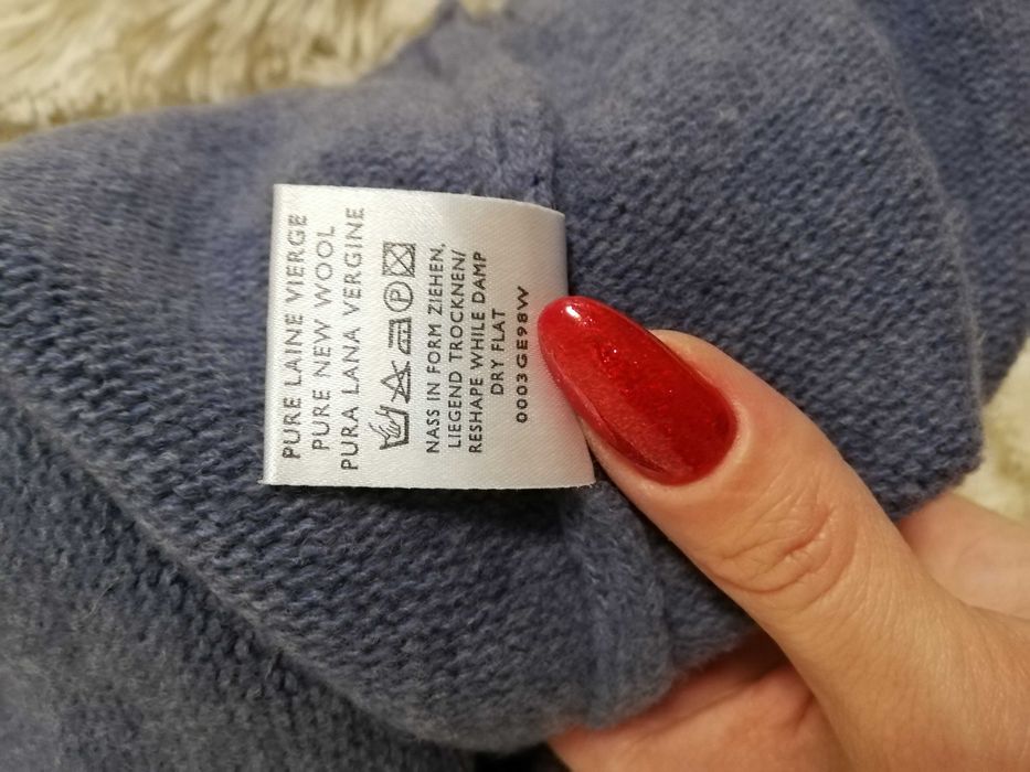 sweter wełniany Marc O'Polo M 38 L40 100% wełna dziewicza Vergine wool