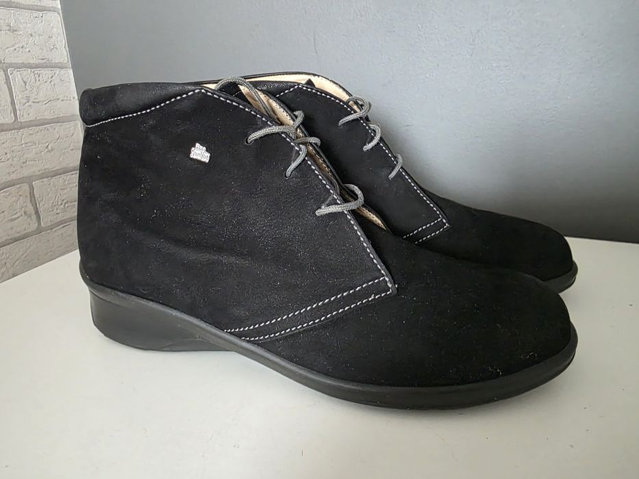 Komfortowe skórzanne botki buty  Fin Comfort r.38,5
