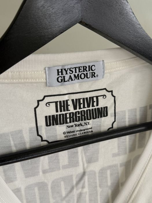 Hysteric Glamour x The Velvet Underground Photo Longsleeve