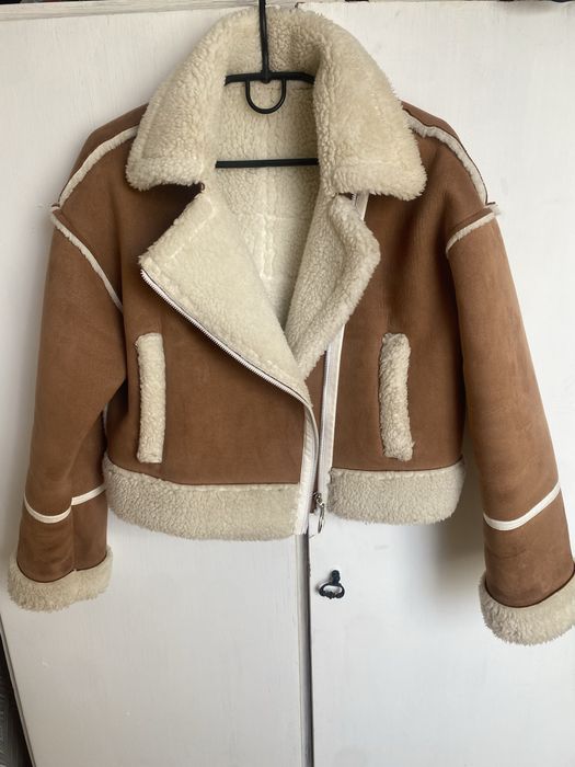 Дублянка укорочена із штучного хутра