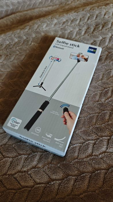 Selfie stick bluetooth - NOWY