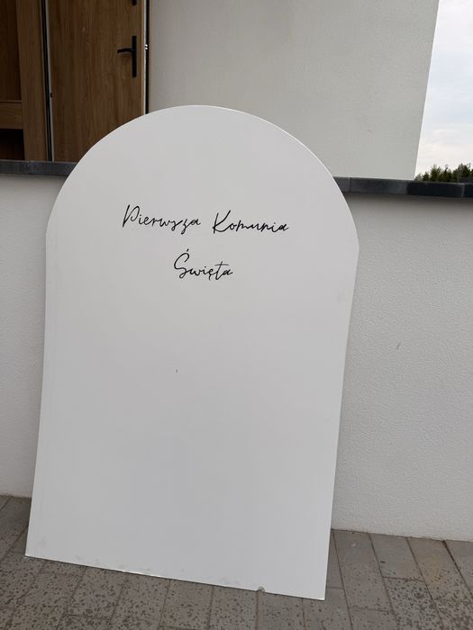 Ścianka do zdjeć komunijnych