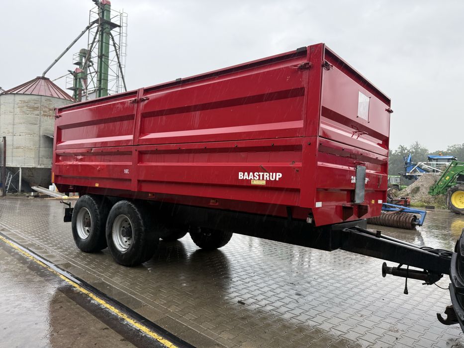 Przyczepa BAASTRUP CTS 16 t tandem hydro burta