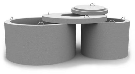 Бетонні колодязі від виробника у Харкові з доставкою маніпулятором