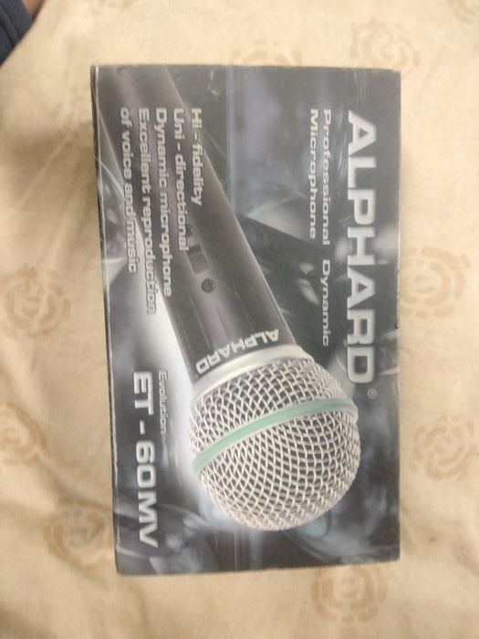 Продам вокальный микрафон  Alphard ET-48.