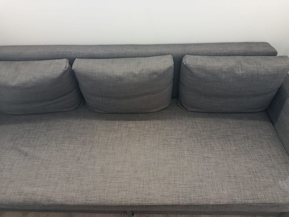 Sofa cama 3 lugares IKEA Friheten (cinzento escuro)