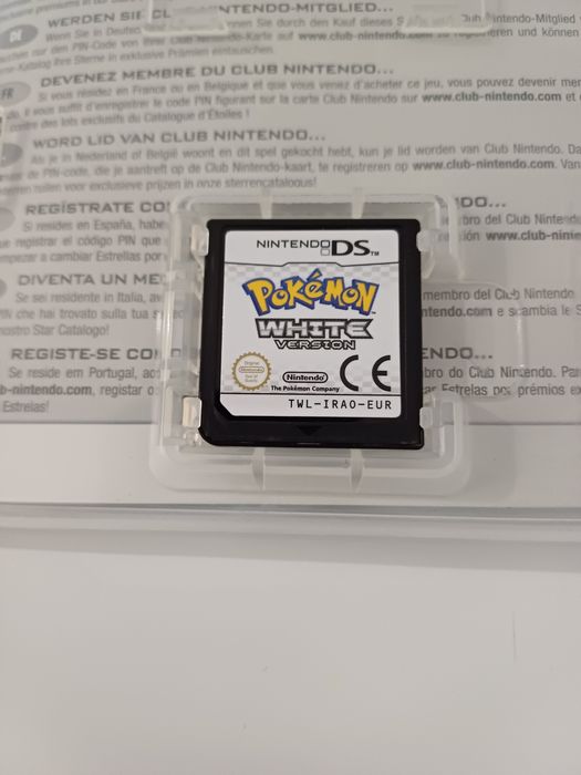 Pokemon White Nintendo DS oryginalna angielska
