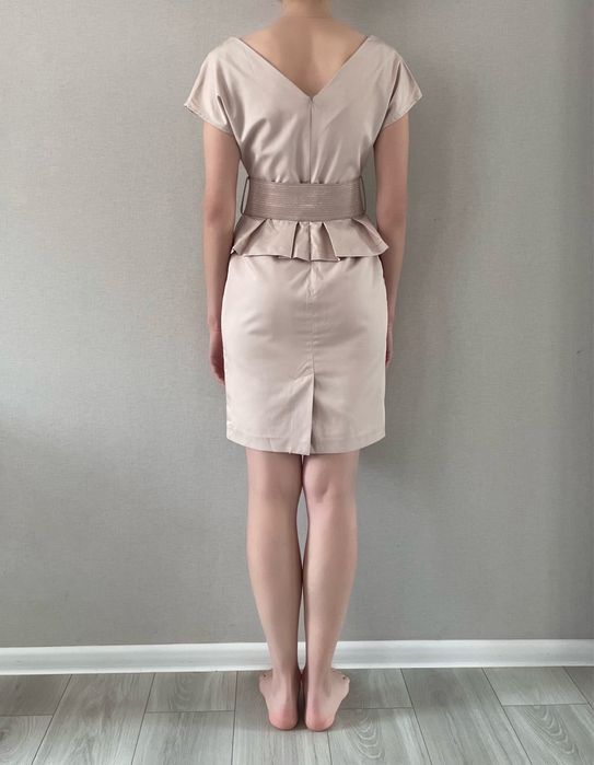 Плаття платье сукня з баскою Mees