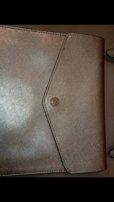 torebka beżowo złota Michael Kors