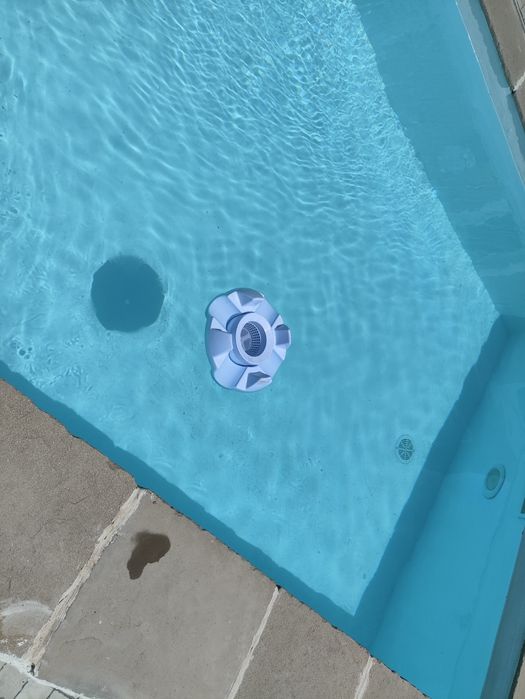 Skimmer flutuante para piscina