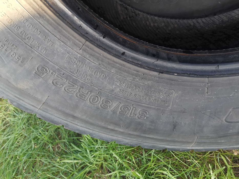 Opona 315/80r22.5 napęd nacinane 315/80-22.5