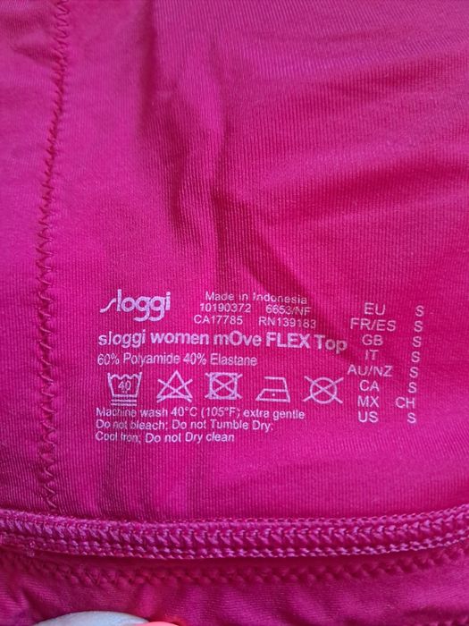 Biustonosz sportowy nowy Sloggi S