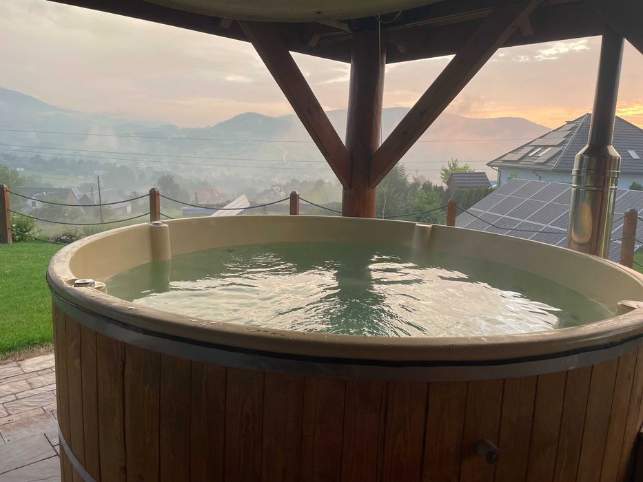 Domek w Górach  na  FERIE ZIMOWE  z balią, sauną, wanną z hydromasażem