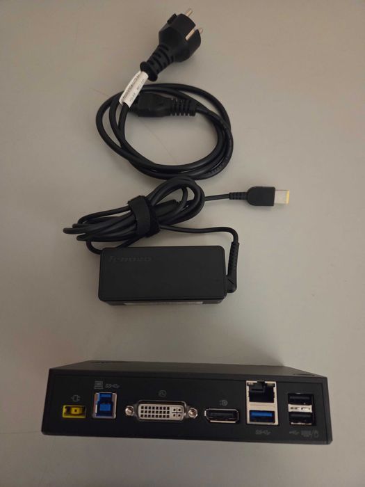 Dock Station Lenovo ThinkPad USB 3.0 Pro (Set Completo)