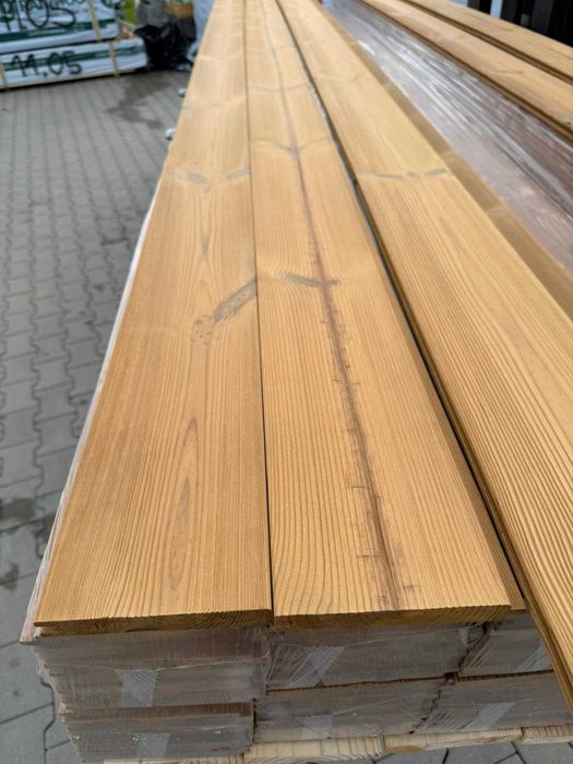 Thermo Sosna Elewacja Szczotkowana  19x142mm  AB