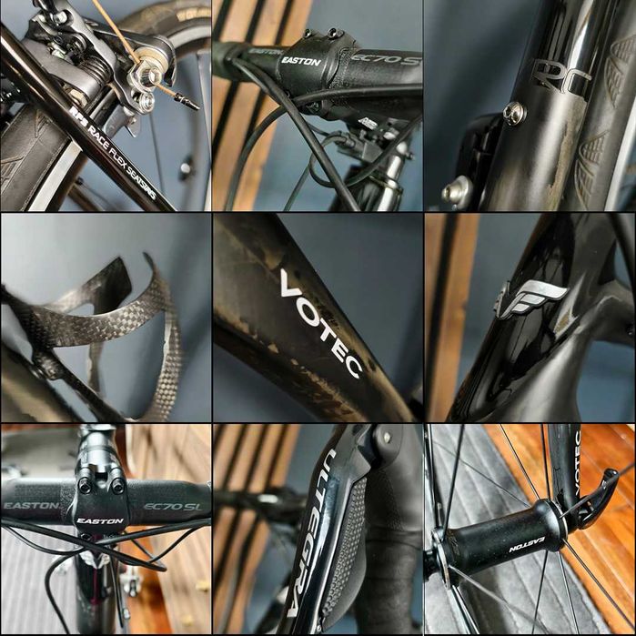 VOTEC VRC r. 58 | 7,3 kg! | Ultegra Di2 | Karbon Easton | Jak Nowy