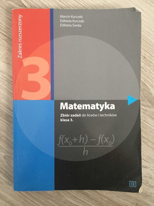 Matematyka 3 - zbiór zadań - zakres rozszerzony