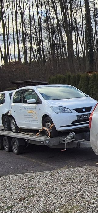Seat Mii 1.0 kompletny przód LB9A czesci  maska zderzak lampy pas