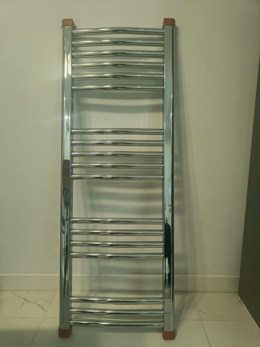Grzejnik łazienkowy chrom 40x110cm łuk nowy wysylka