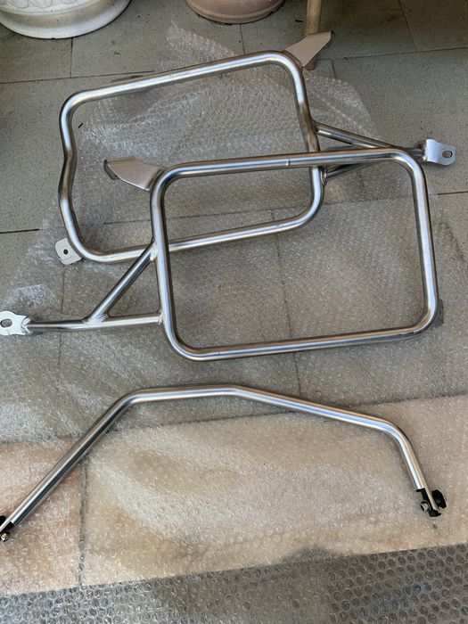Vendo pecas ferros malas laterais Bmw f850 700..;;Bmw F