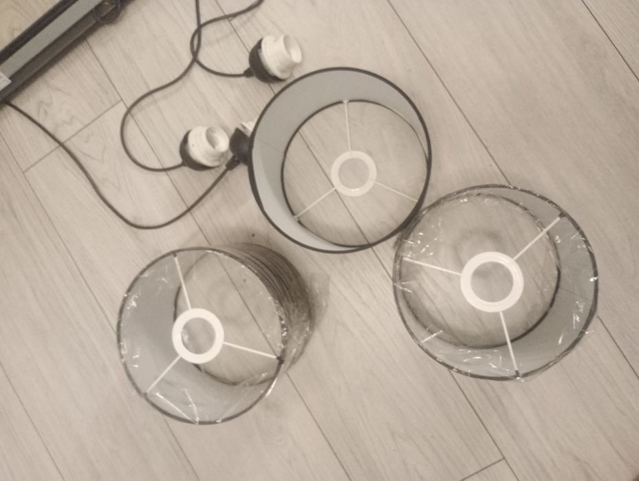Lampa wisząca trzypunktowa
