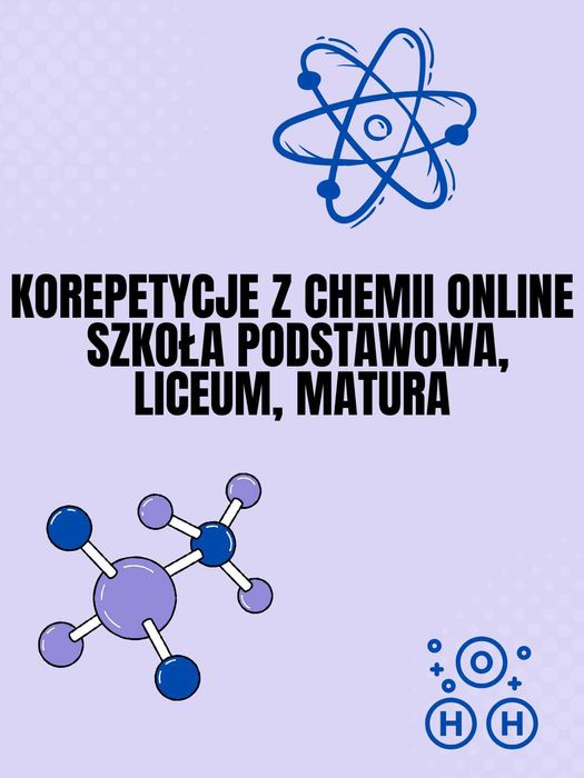 Korepetycje z chemii online – liceum i matura