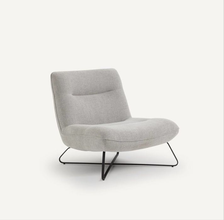 Sofa plotrona com repousa pes