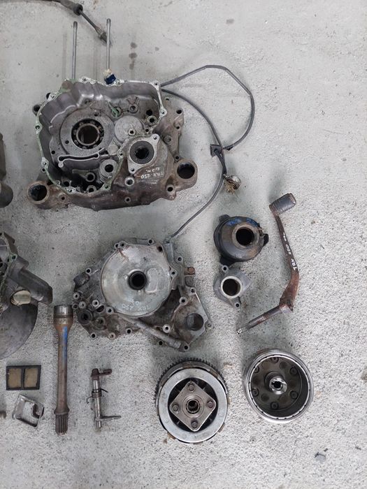 Honda trx 250 , 2007 karter gaźnik sprzęgło alternator magneto silnik