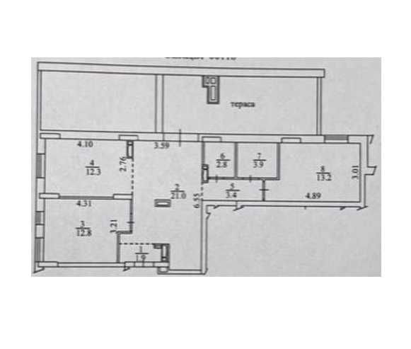 3-комнатная квартира по адресу (площадь 100 м²) - Atlanta.ua - фото 3