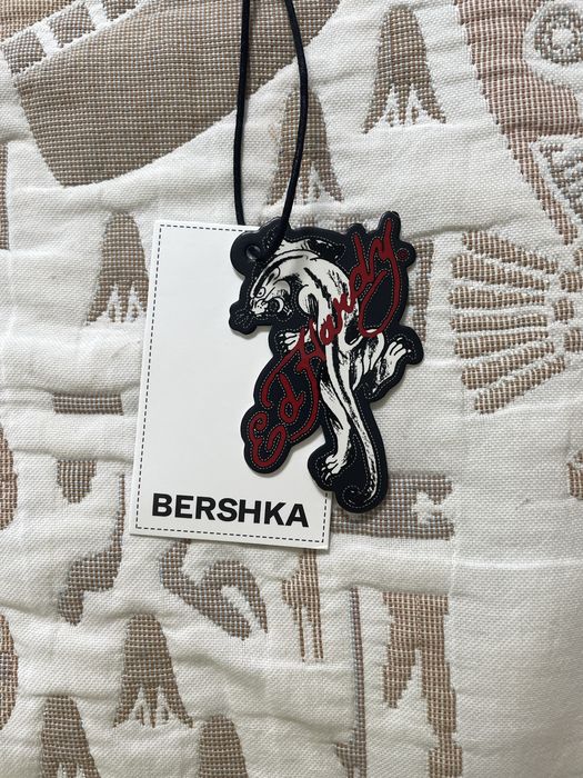 Біла майка Ed Hardy x Bershka M розмір