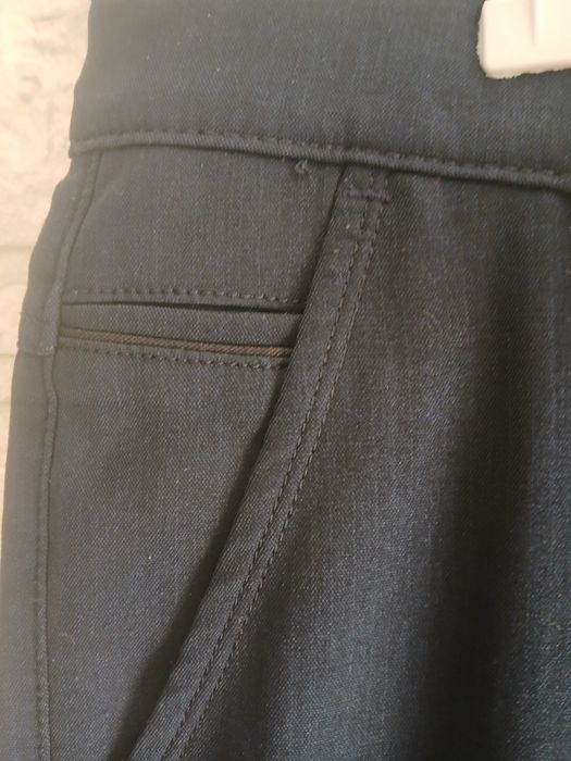 Spodnie granatowe XL. (53-56cmx2 pas)