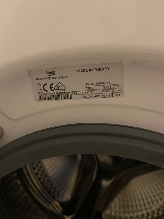 Pralka beko ( 6 kg )