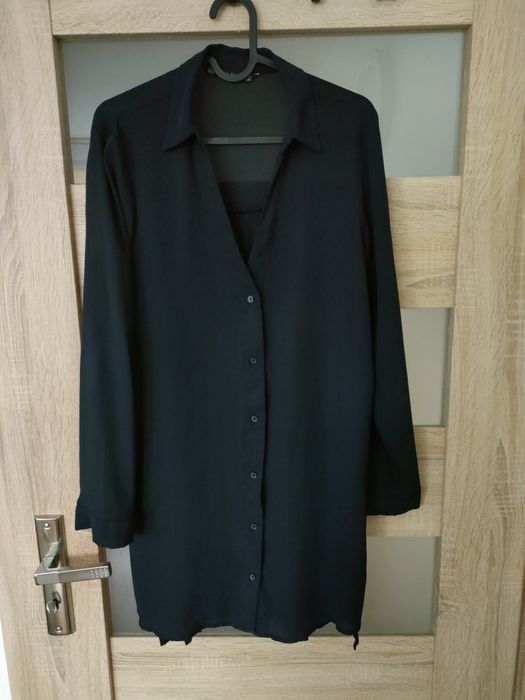 Koszula granatowa Zara M