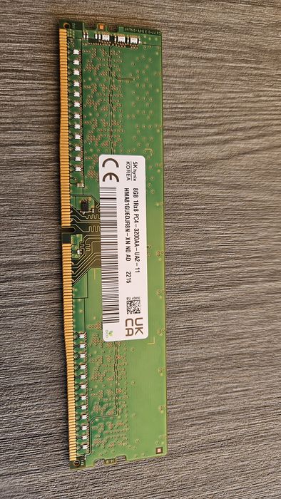 Ram Udimm DDR4 3200 8Gb