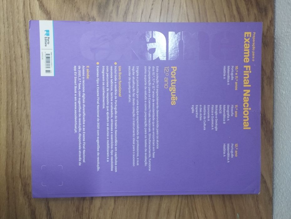 Livro de preparação para o exame de português