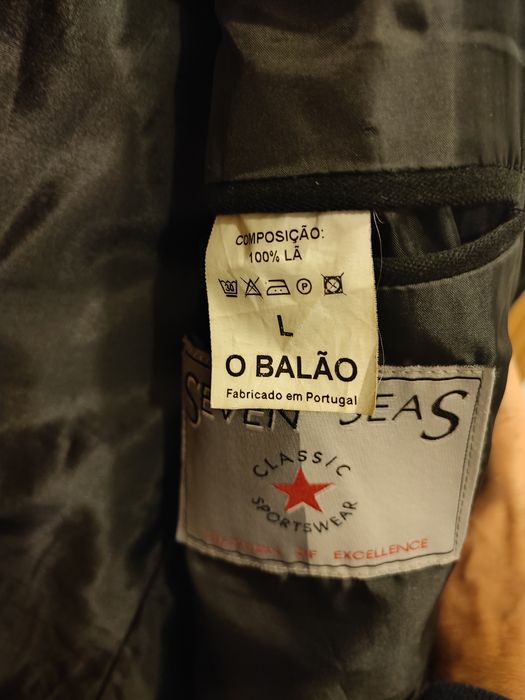 Sobretudo preto "O Balão"