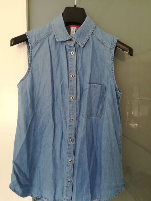Camisas senhora sem mangas