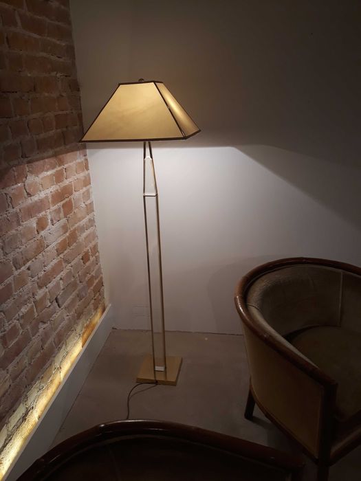 Włoska lampa podlogowa, lata 70