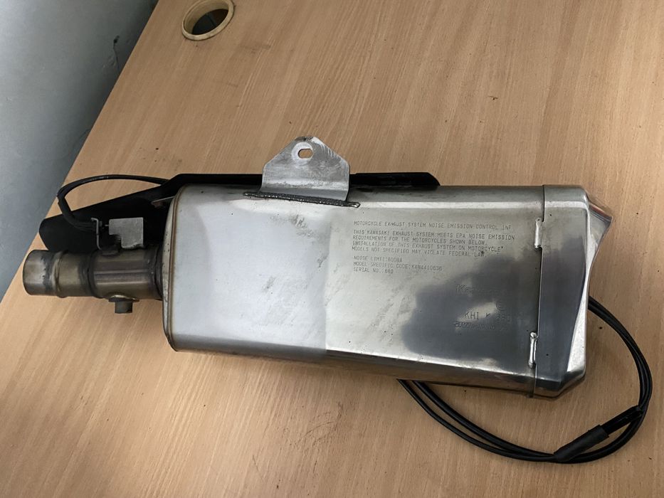 ♬.* Kawasaki ninja ZX6R wydech tłumik osłona sonda lambda Poznań