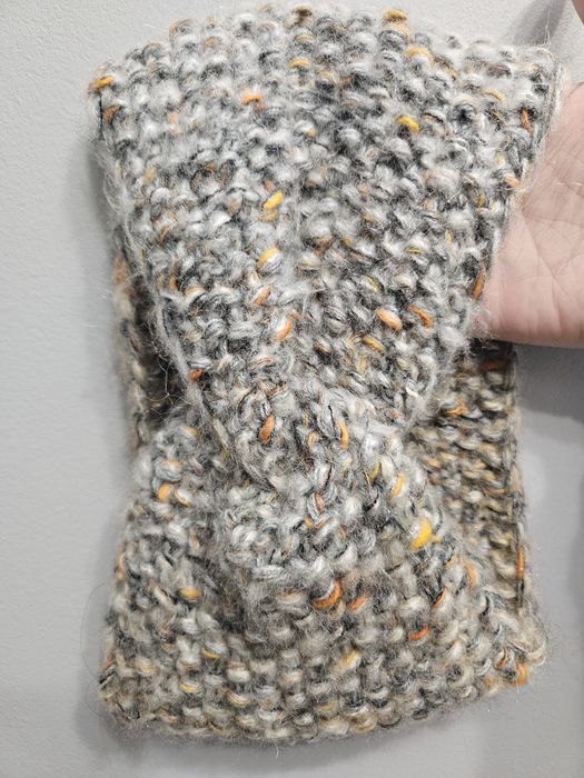 Opaska handmade ciepła i miękka