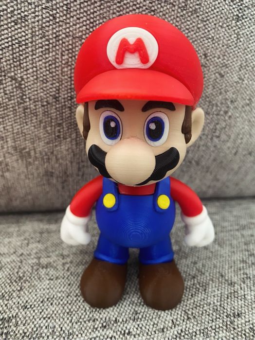 Super mario impresso em 3D