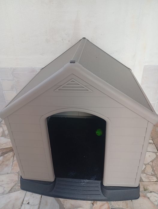 Casota de cão keter taupe nova